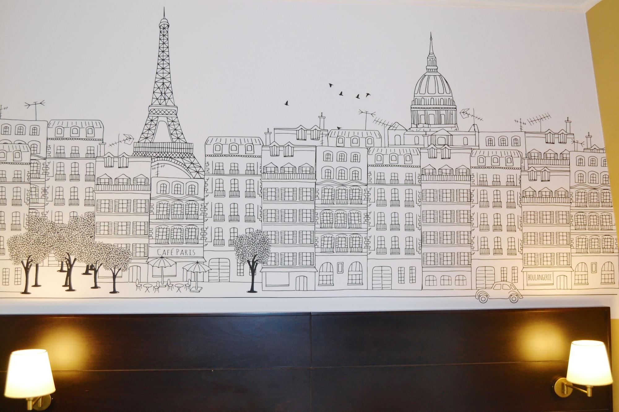 Hôtel de l'Exposition - Tour Eiffel Paris Exterior foto